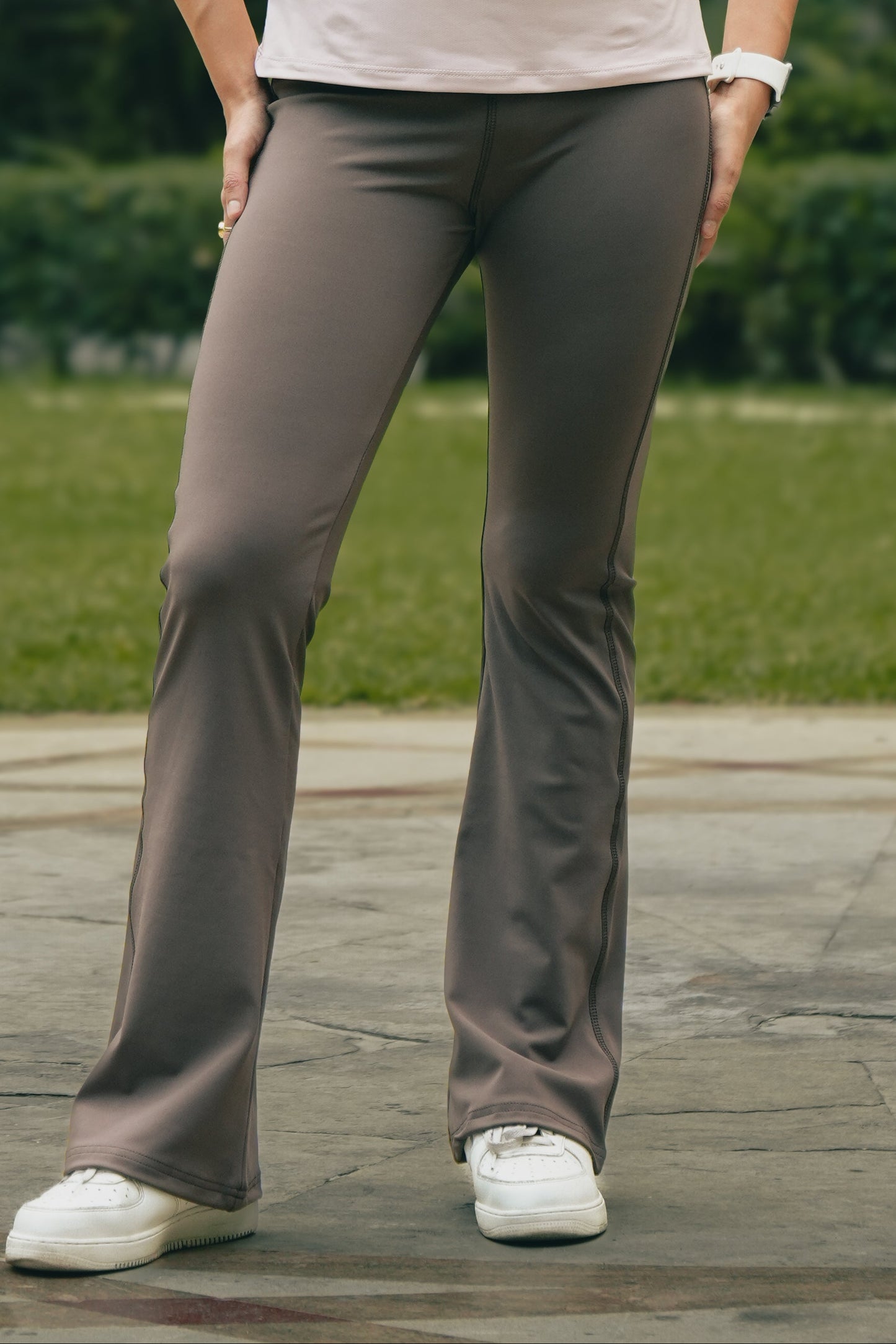 SculptFlare Pants - Mocha
